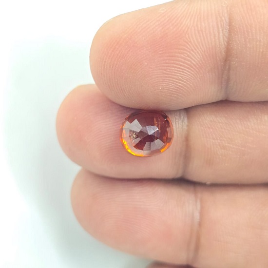 Hessonite Garnet (Gomed Stone) – Certified Natural Gemstone Hessonite Garnet (Gomed Stone) – Certified Natural Gemstone